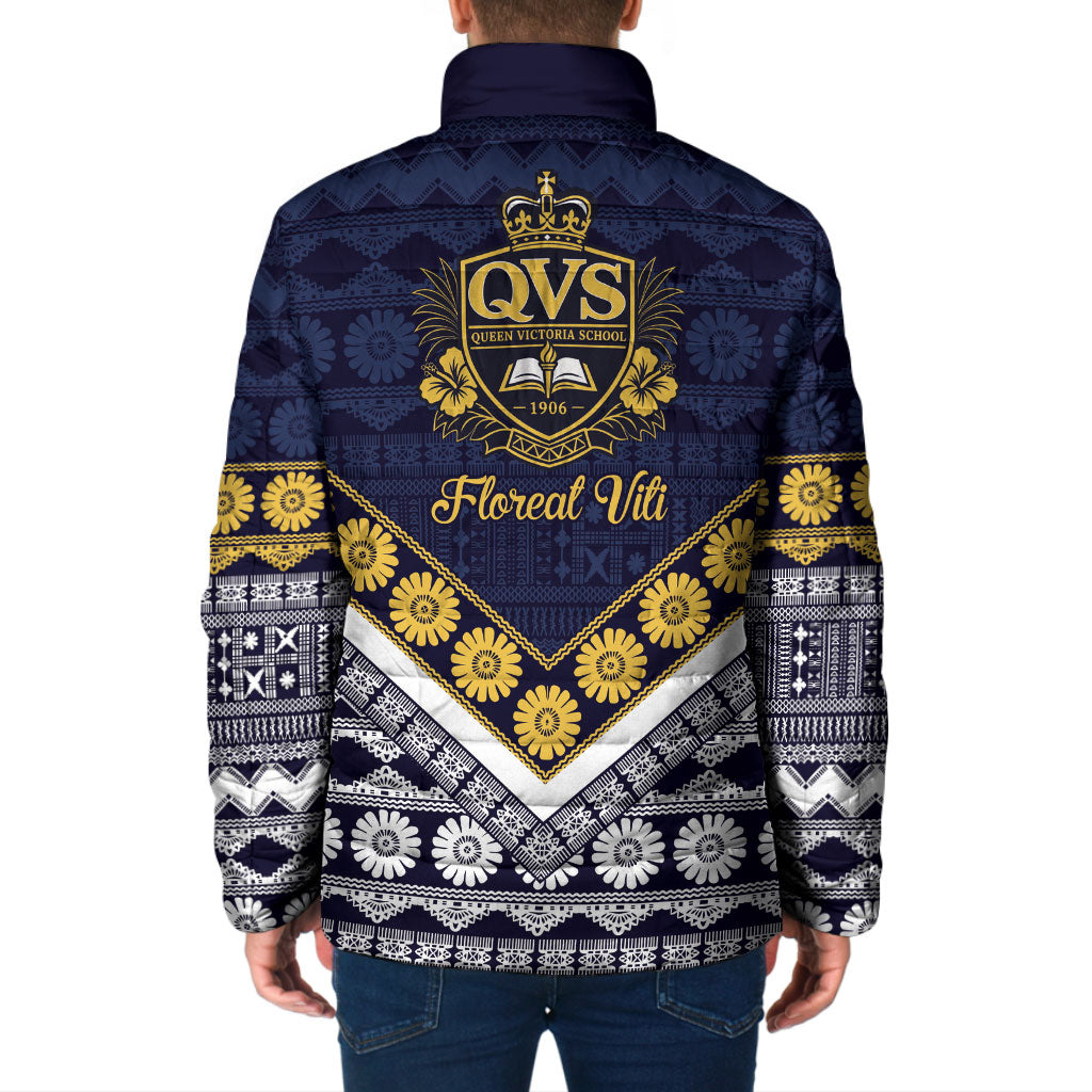 Fiji Queen Victoria School Padded Jacket QVS 1906 Generational School Legacy