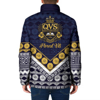 Fiji Queen Victoria School Padded Jacket QVS 1906 Generational School Legacy