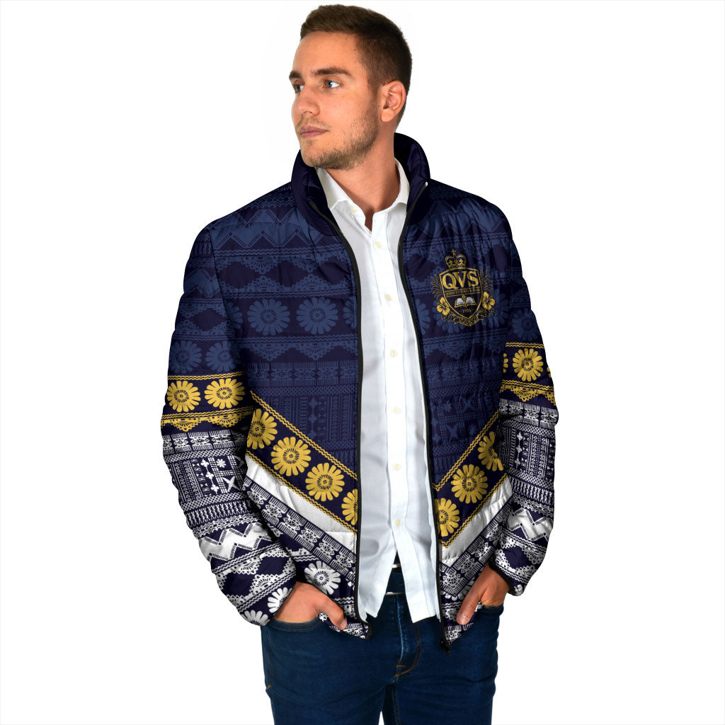 Fiji Queen Victoria School Padded Jacket QVS 1906 Generational School Legacy