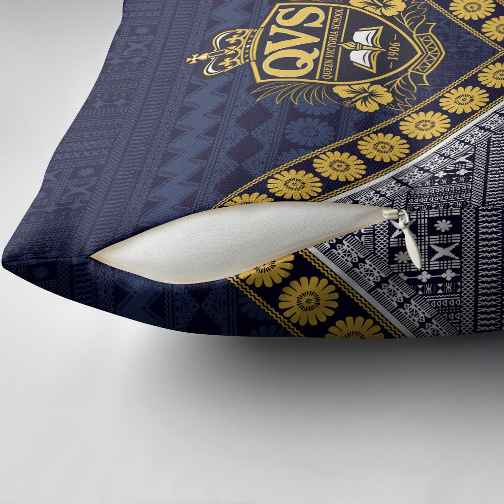 Fiji Queen Victoria School Pillow Cover QVS 1906 Generational School Legacy LT9 - Polynesian Pride