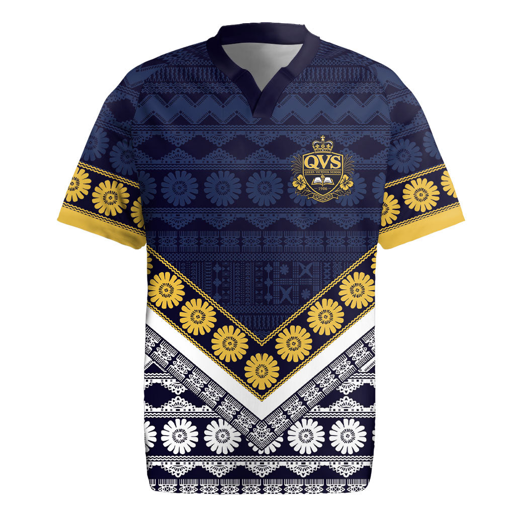 Fiji Queen Victoria School Rugby Jersey QVS 1906 Generational School Legacy