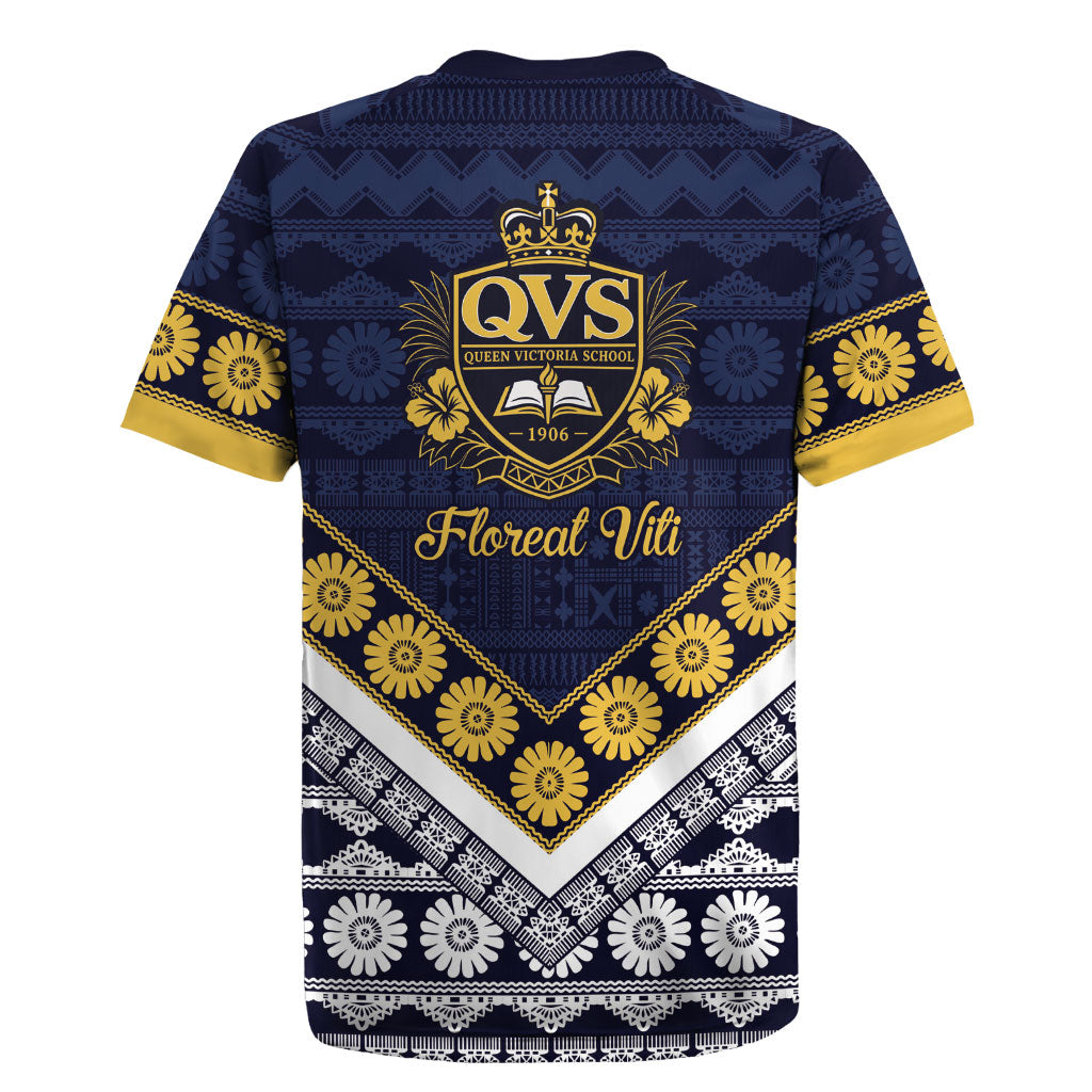Fiji Queen Victoria School Rugby Jersey QVS 1906 Generational School Legacy