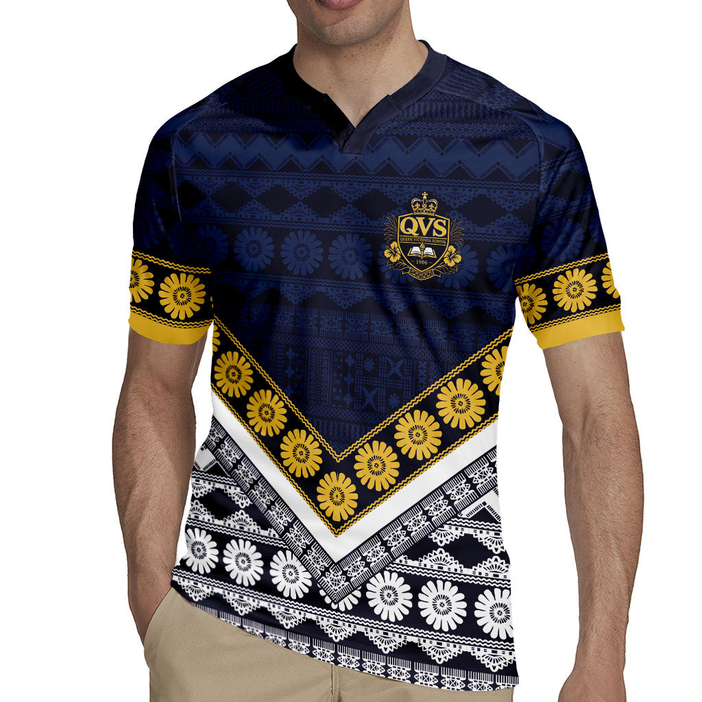 Fiji Queen Victoria School Rugby Jersey QVS 1906 Generational School Legacy