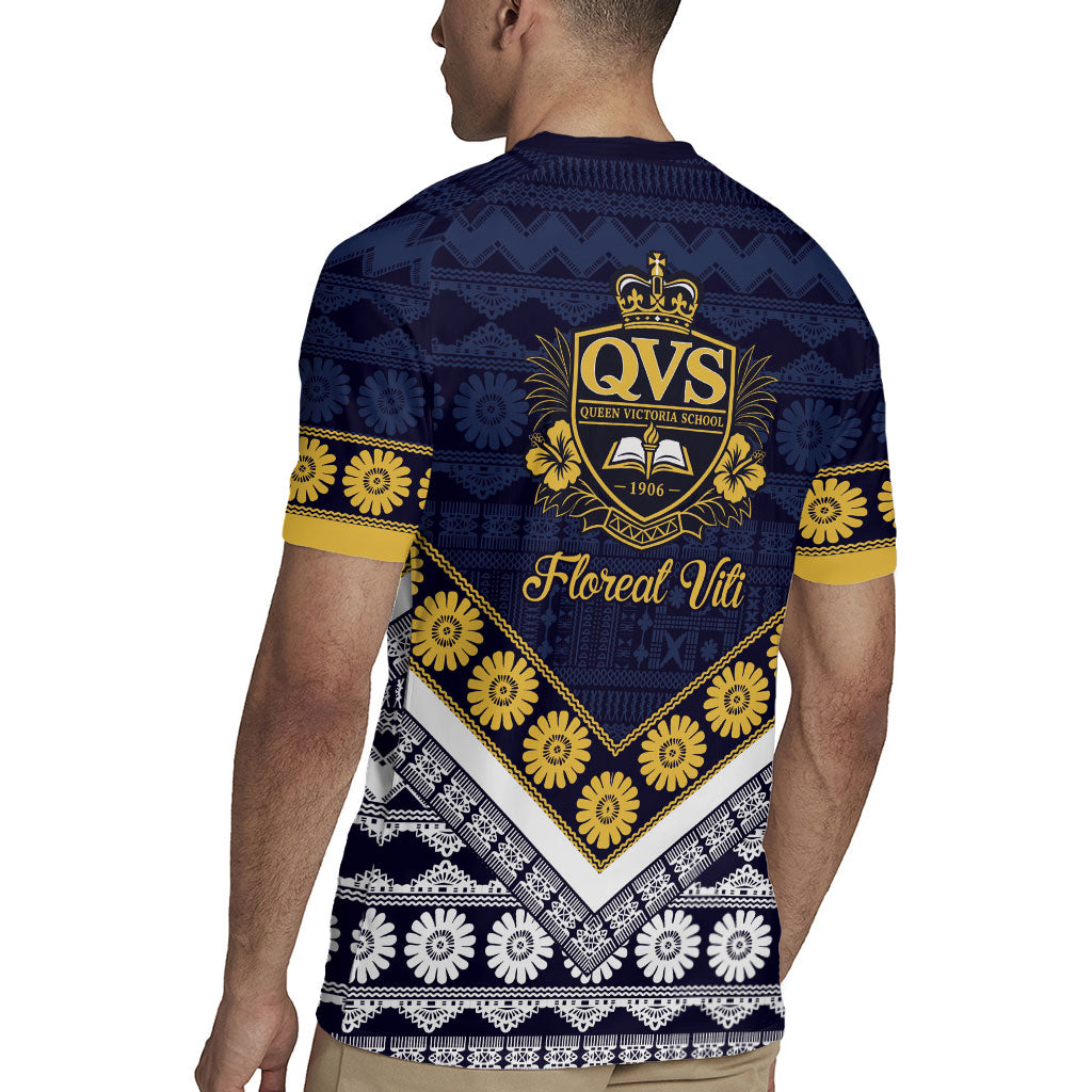 Fiji Queen Victoria School Rugby Jersey QVS 1906 Generational School Legacy