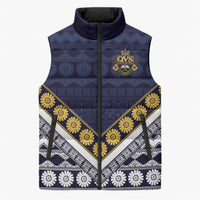 Fiji Queen Victoria School Sleeveless Puffer Jacket QVS 1906 Generational School Legacy