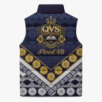 Fiji Queen Victoria School Sleeveless Puffer Jacket QVS 1906 Generational School Legacy