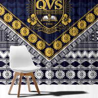 Fiji Queen Victoria School Window Curtain QVS 1906 Generational School Legacy