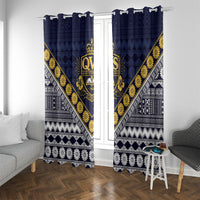 Fiji Queen Victoria School Window Curtain QVS 1906 Generational School Legacy