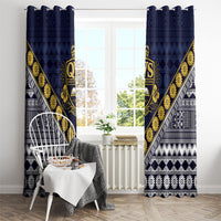 Fiji Queen Victoria School Window Curtain QVS 1906 Generational School Legacy