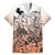 Beauty and The Warrior Polynesian Valentine Family Matching Off Shoulder Long Sleeve Dress and Hawaiian Shirt Hibiscus FLowers Orange Style LT9 Dad's Shirt - Short Sleeve Orange - Polynesian Pride