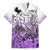 Beauty and The Warrior Polynesian Valentine Hawaiian Shirt Hibiscus FLowers Purple Style LT9 Purple - Polynesian Pride