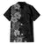 Hawaii Tropical Flowers Tribal Pattern Hawaiian Shirt Black Style LT9 - Polynesian Pride