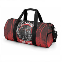 Aotearoa Bulldog Personalised Duffle Bag Maori Kowhaiwhai Motif LT9 - Polynesian Pride
