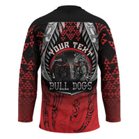 Aotearoa Bulldog Personalised Hockey Jersey Maori Kowhaiwhai Motif - Polynesian Pride