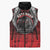 Aotearoa Bulldog Personalised Sleeveless Puffer Jacket Maori Kowhaiwhai Motif - Polynesian Pride
