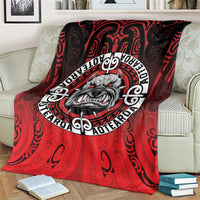 Aotearoa Bulldog Blanket New Zealand Kowhaiwhai Tribal