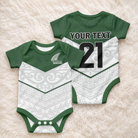 Custom New Zealand Maori Niho Taniwha Baby Onesie LT9 - Polynesian Pride
