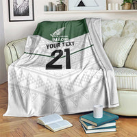 Custom New Zealand Maori Niho Taniwha Blanket