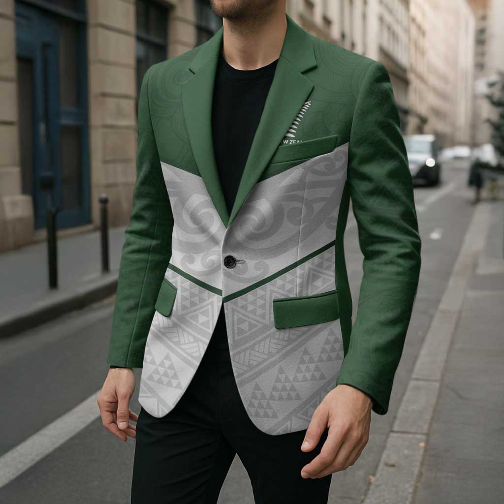 Custom New Zealand Maori Niho Taniwha Blazer - Polynesian Pride
