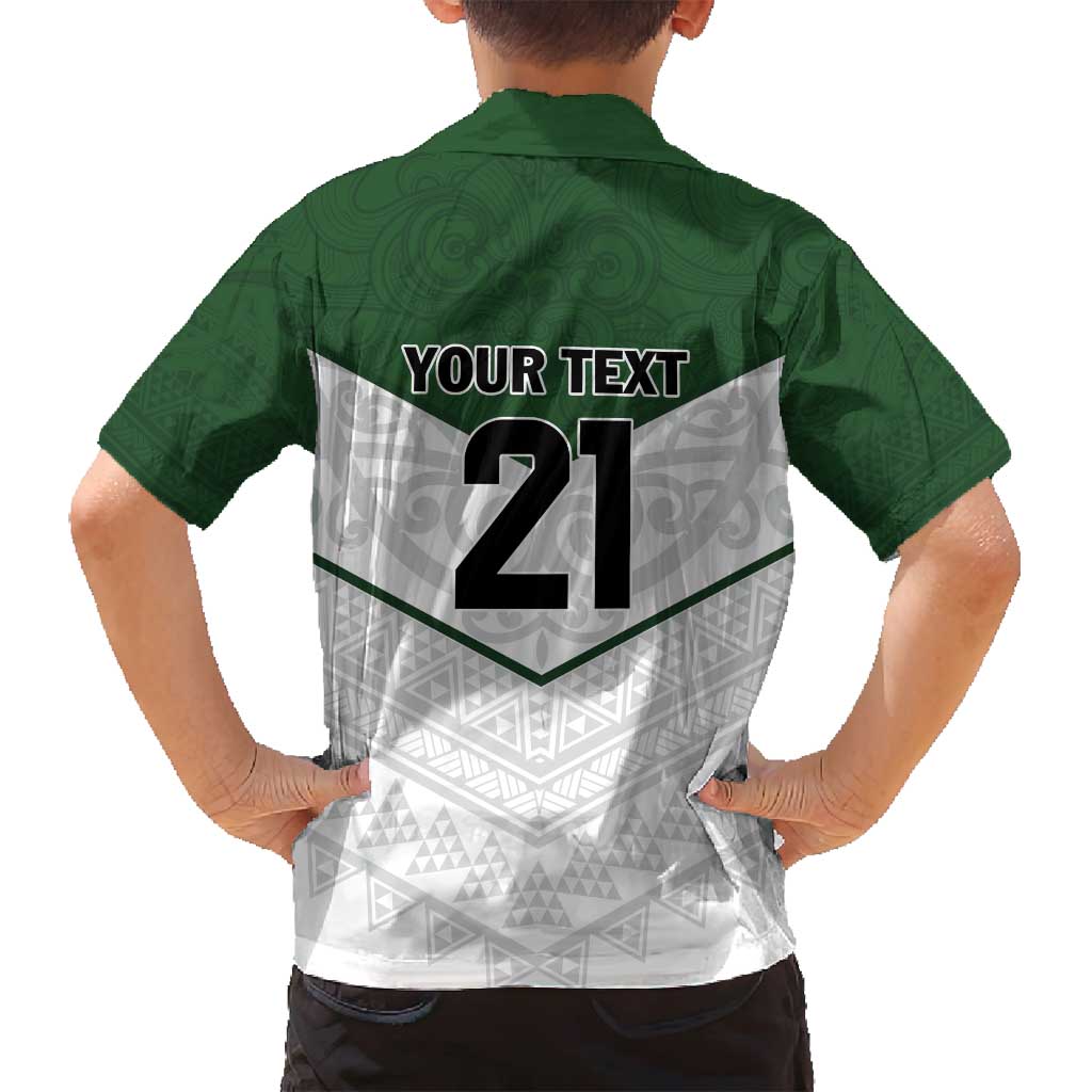 Custom New Zealand Maori Niho Taniwha Family Matching Off Shoulder Maxi Dress and Hawaiian Shirt