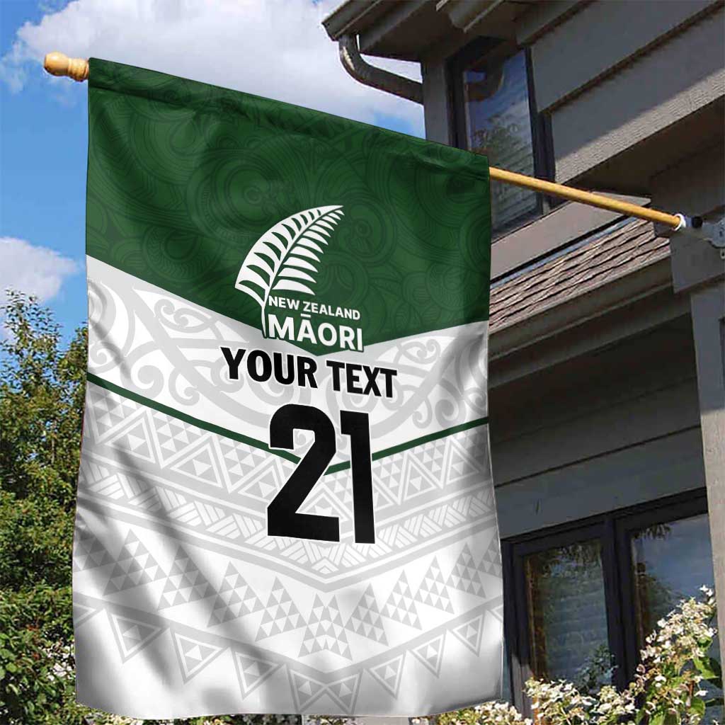 Custom New Zealand Maori Niho Taniwha Garden Flag