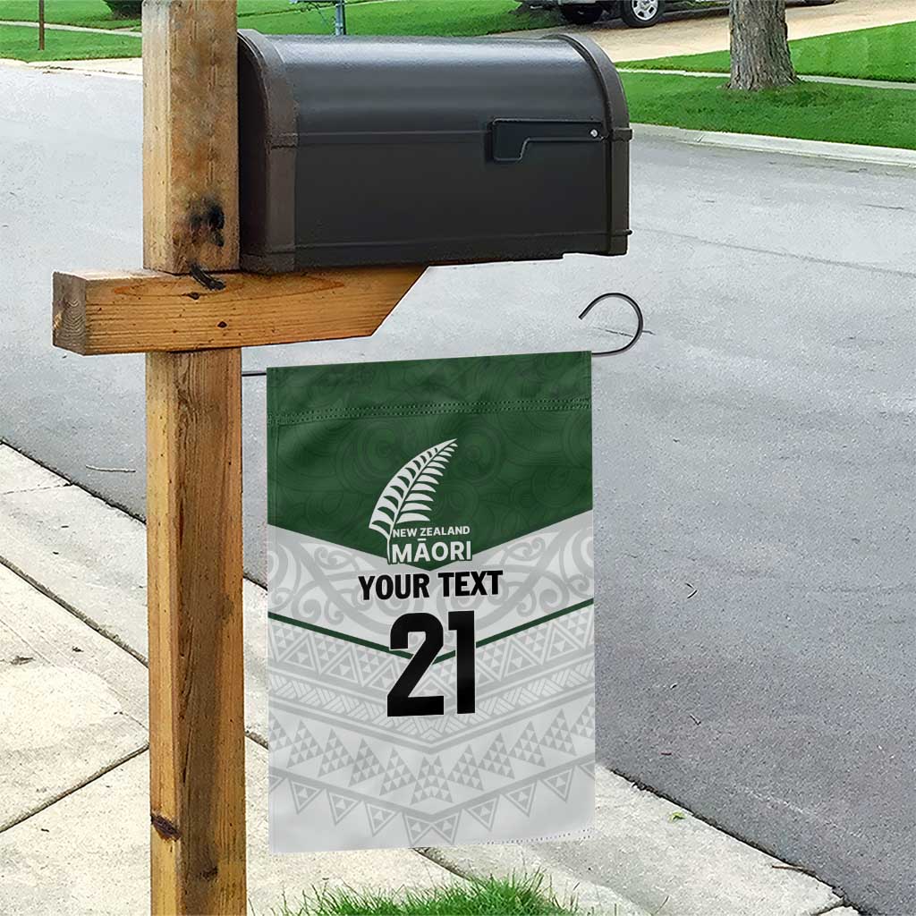 Custom New Zealand Maori Niho Taniwha Garden Flag