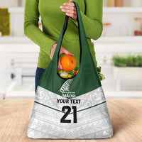 Custom New Zealand Maori Niho Taniwha Grocery Bag