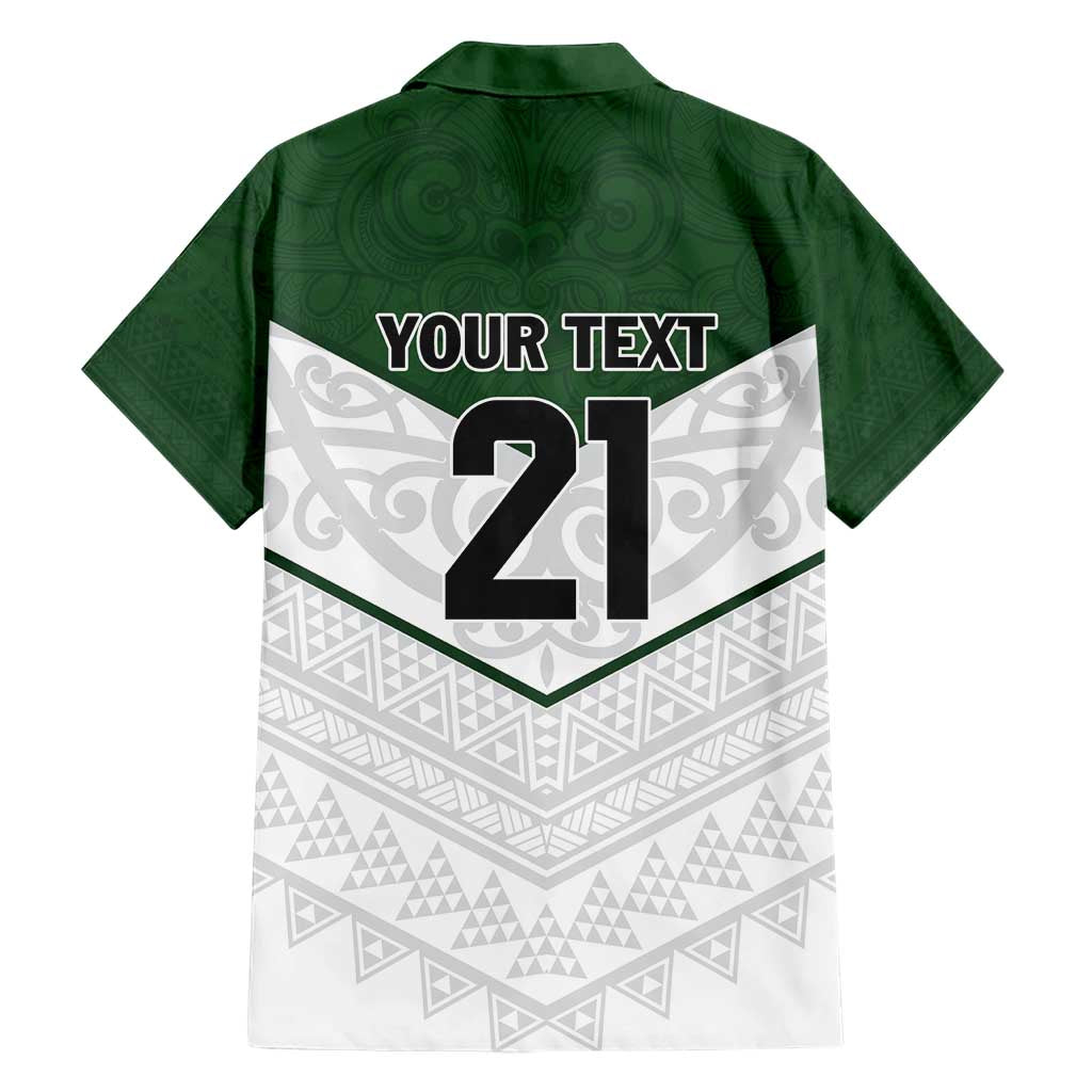 Custom New Zealand Maori Niho Taniwha Hawaiian Shirt