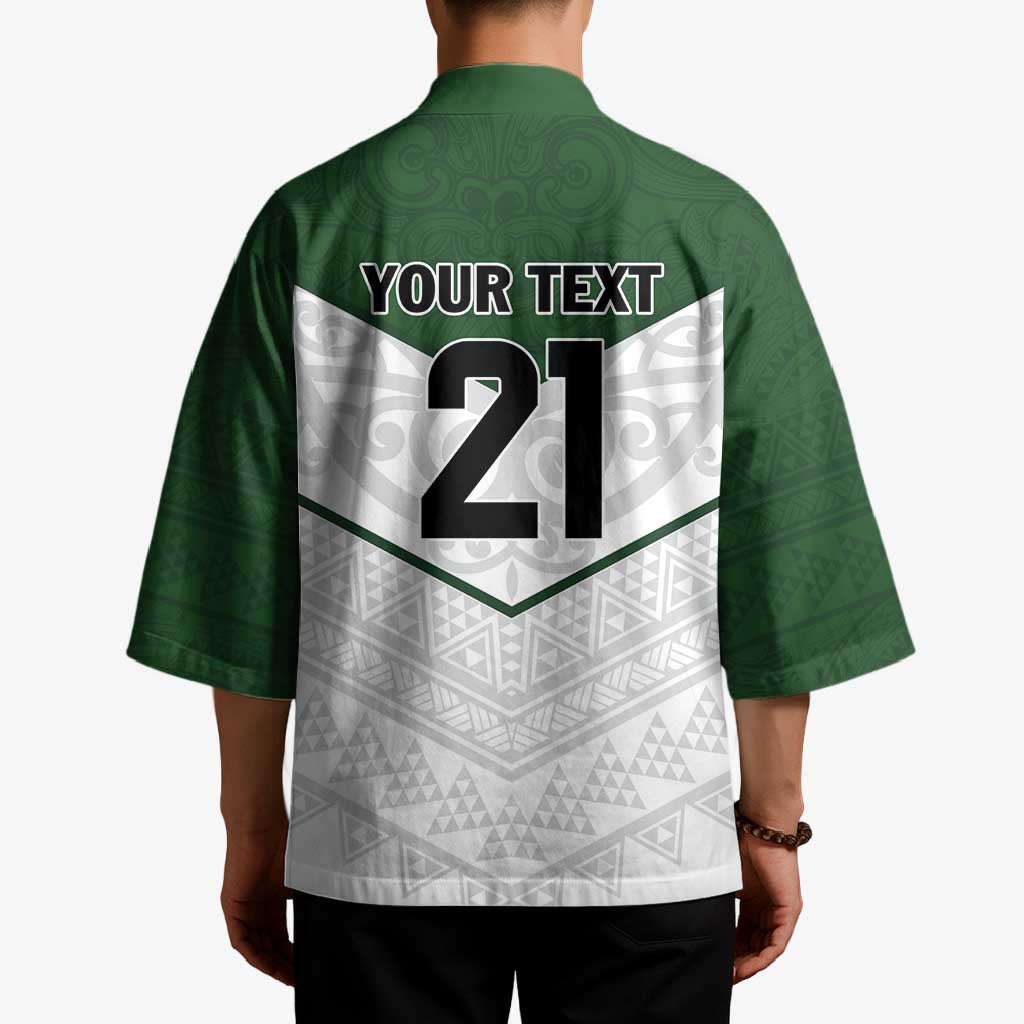 Custom New Zealand Maori Niho Taniwha Kimono - Polynesian Pride