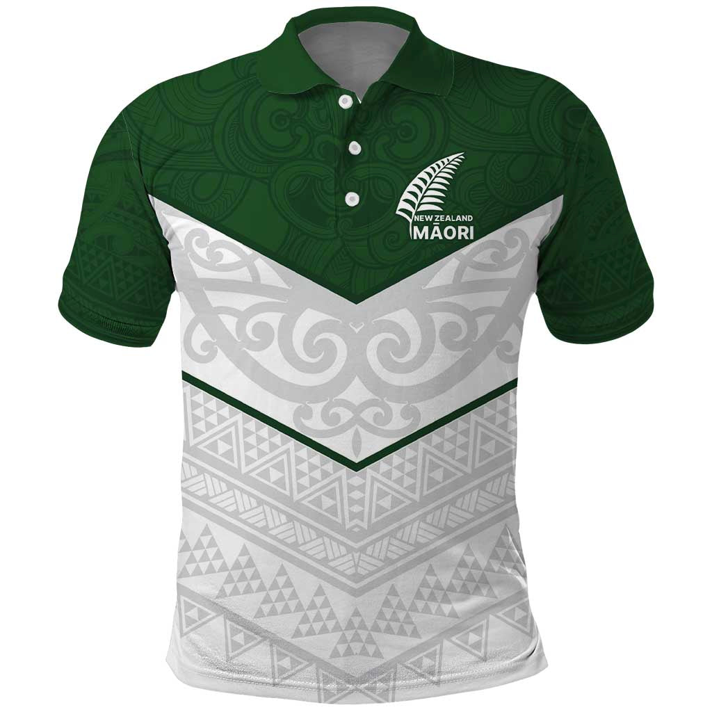 Custom New Zealand Maori Niho Taniwha Polo Shirt