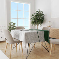 Custom New Zealand Maori Niho Taniwha Tablecloth