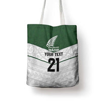Custom New Zealand Maori Niho Taniwha Tote Bag - Polynesian Pride