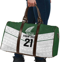 Custom New Zealand Maori Niho Taniwha Travel Bag - Polynesian Pride
