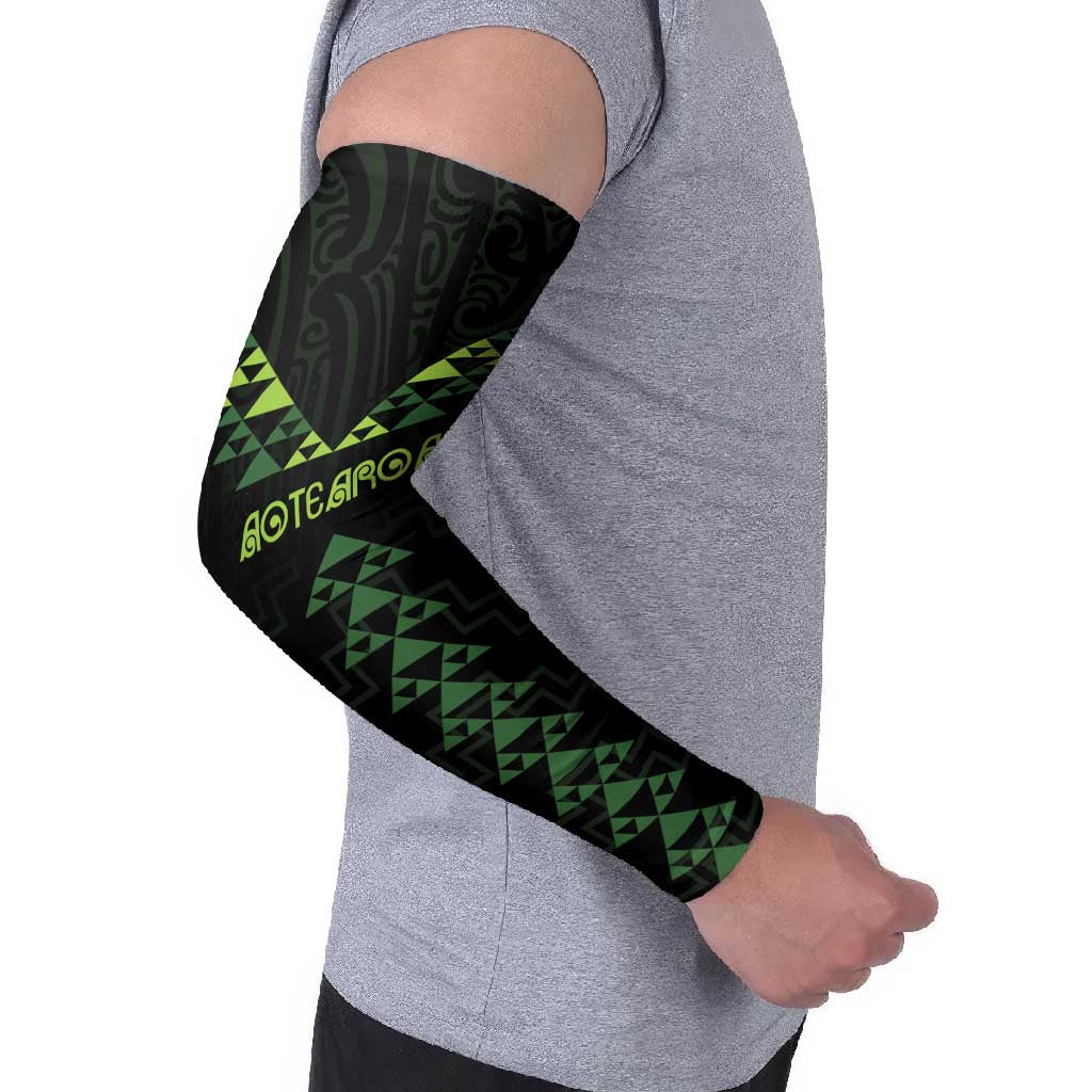 Custom New Zealand Maori Koru Koiri Motif Arm Sleeves - Polynesian Pride