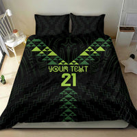 Custom New Zealand Maori Koru Koiri Motif Bedding Set