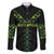 Custom New Zealand Maori Koru Koiri Motif Family Matching Long Sleeve Bodycon Dress and Hawaiian Shirt