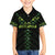 Custom New Zealand Maori Koru Koiri Motif Family Matching Long Sleeve Bodycon Dress and Hawaiian Shirt