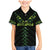 Custom New Zealand Maori Koru Koiri Motif Family Matching Mermaid Dress and Hawaiian Shirt