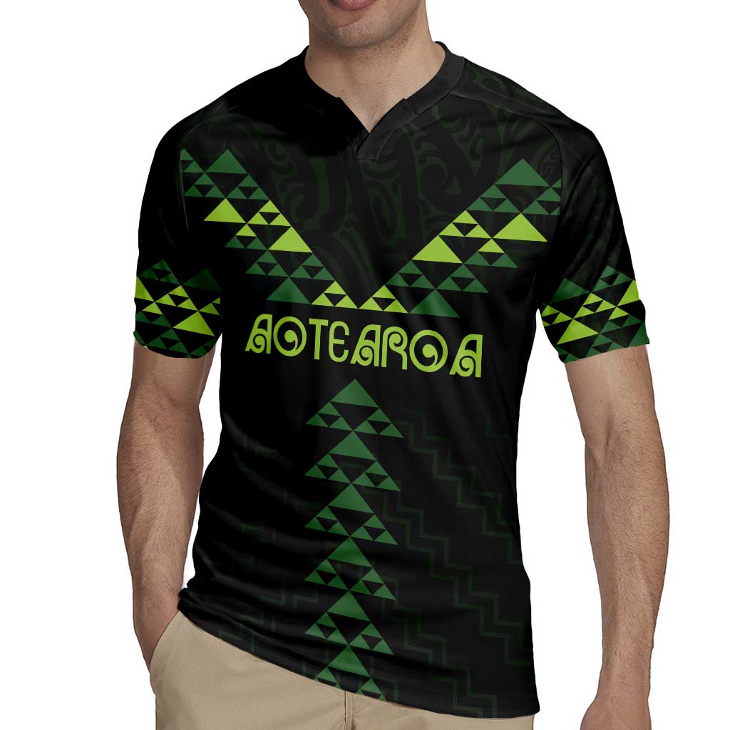 Custom New Zealand Maori Koru Koiri Motif Rugby Jersey