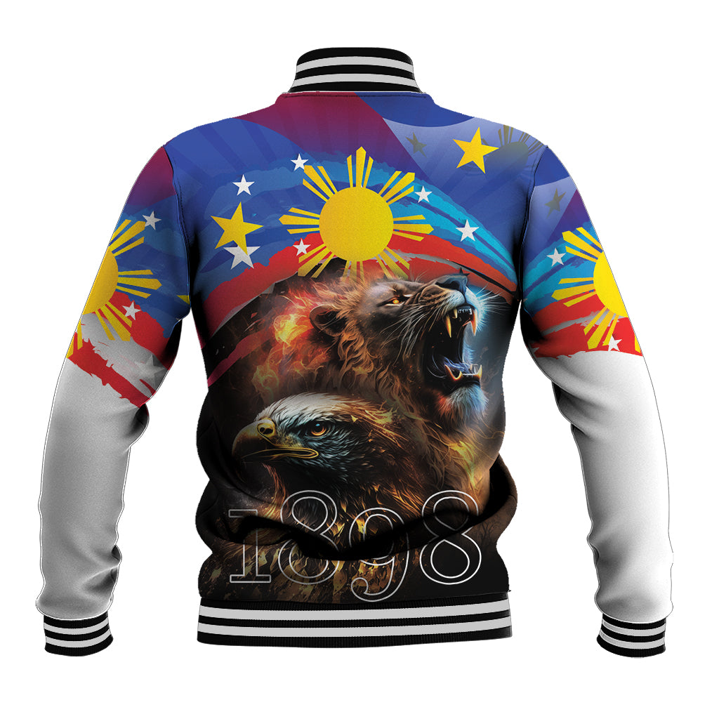 Philippines Lion and Eagle 1898 Baseball Jacket Pilipinas Maligayang Araw ng Kalayaan