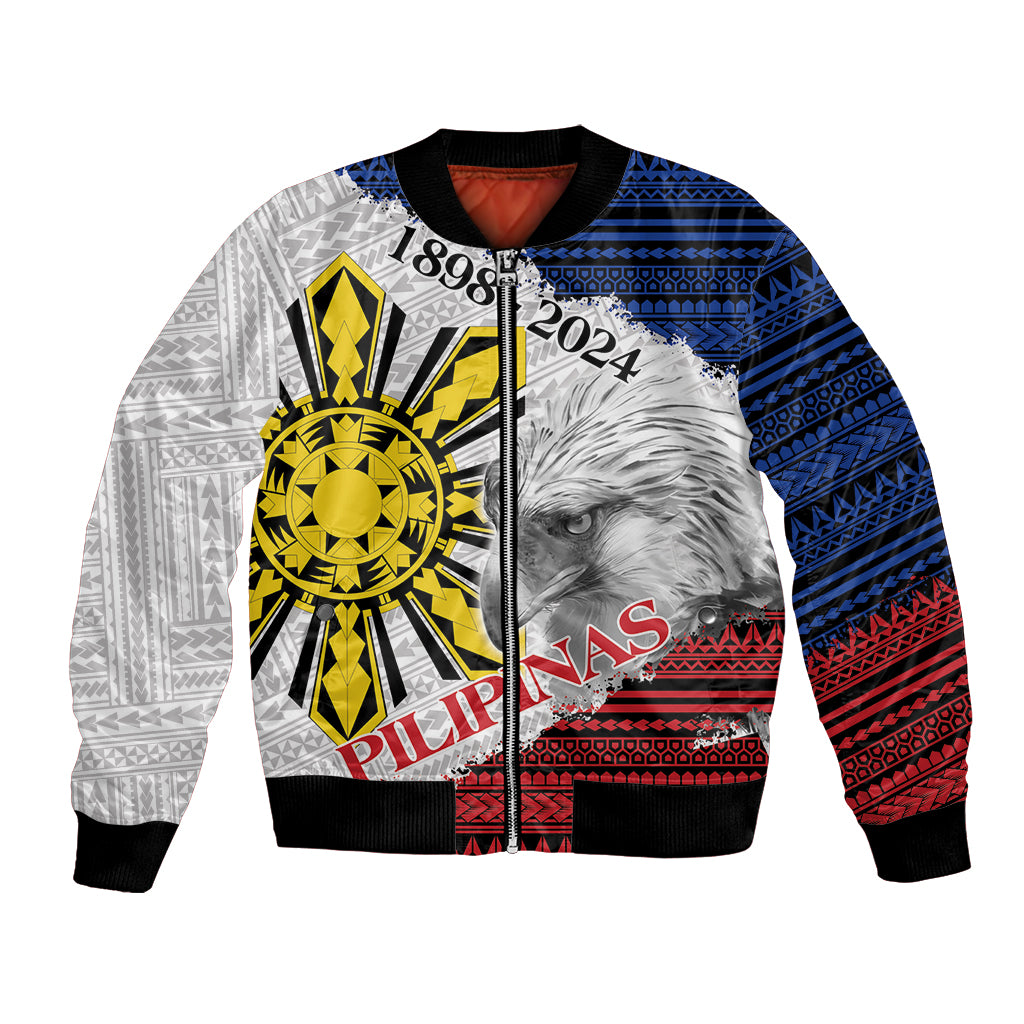 Philippines 126th Independence Day Bomber Jacket Pilipinas Hunyo 12 Maligayang Araw ng Kalayaan
