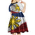 Philippines 126th Independence Day Kid Short Sleeve Dress Pilipinas Hunyo 12 Maligayang Araw ng Kalayaan