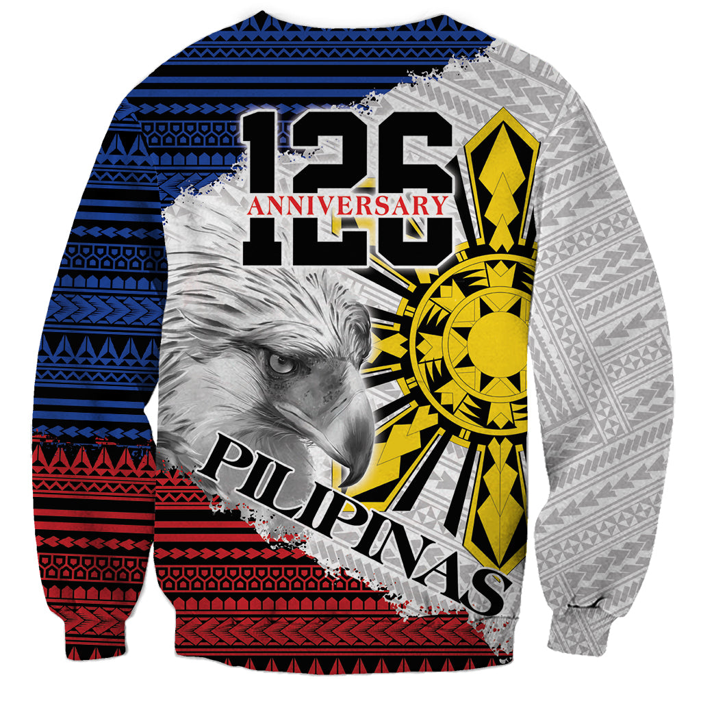 Philippines 126th Independence Day Sweatshirt Pilipinas Hunyo 12 Maligayang Araw ng Kalayaan