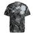 Pacific Beauty Girl Rugby Jersey Black Polyneisan Tribal Vintage Motif