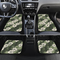 Tongan Kupesi Ngatu Hibiscus Vintage Motif Car Mats