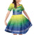 Malpampa Vanuatu Family Matching Mermaid Dress and Hawaiian Shirt Hibiscus Sand Drawing with Pacific Pattern