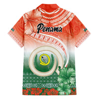 Penama Vanuatu Family Matching Puletasi and Hawaiian Shirt Hibiscus Sand Drawing with Pacific Pattern