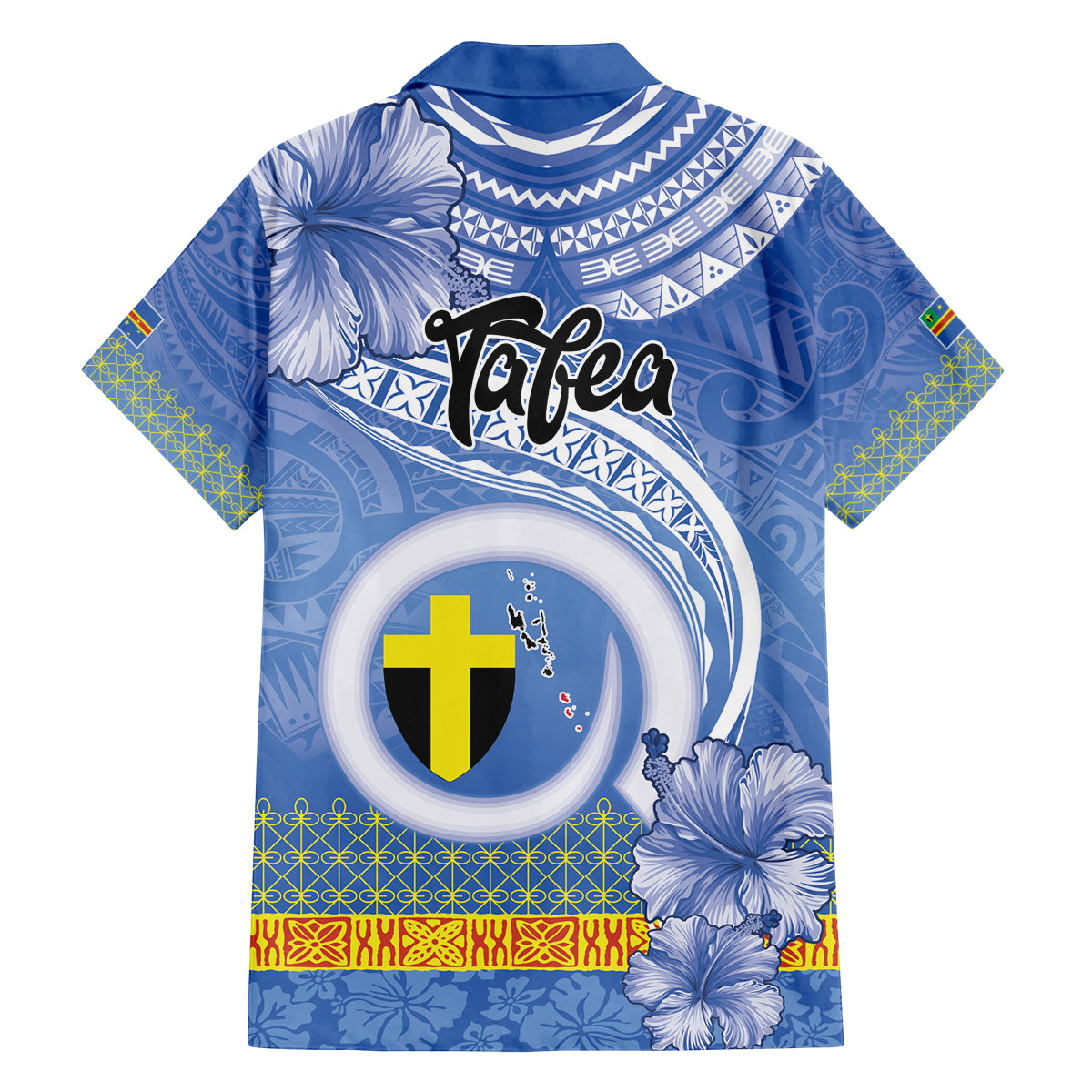 Tafea Vanuatu Family Matching Off Shoulder Short Dress and Hawaiian Shirt Hibiscus Sand Drawing with Pacific Pattern
