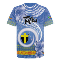 Tafea Vanuatu Rugby Jersey Hibiscus Sand Drawing with Pacific Pattern