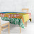 Torba Vanuatu Tablecloth Hibiscus Sand Drawing with Pacific Pattern